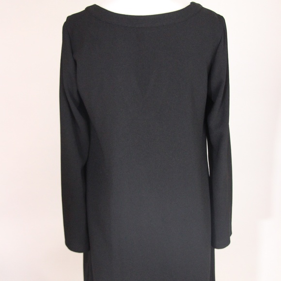 ATMOSPHERE Black Embellished Long Sleeve Dress - Picture 6 of 8